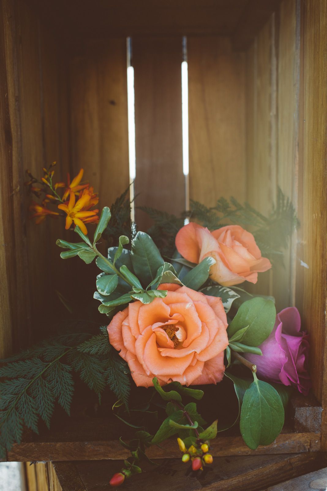 detalles florales de la boda