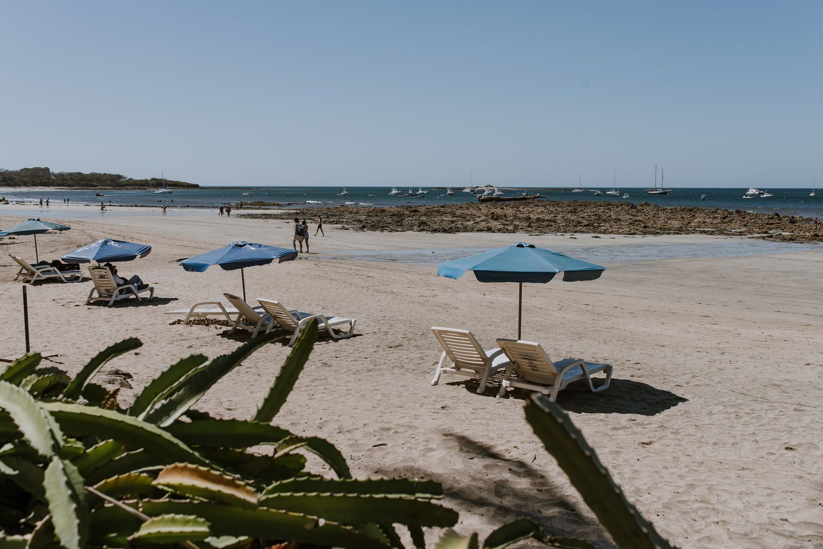 Vistas de la playa de Tamarindo desde el Diria Beach Club