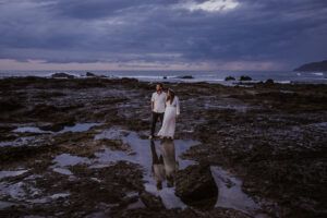 fotografía de boda en cala luna