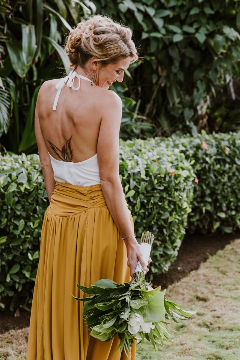 Gaby & Jess at their wedding in Costa Rica
